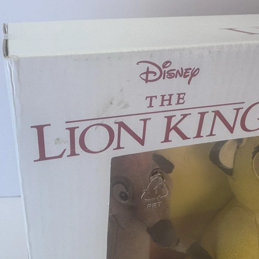 Disney The Lion King Plush Collector Set of 4 Timon Simba Nala Pumba New